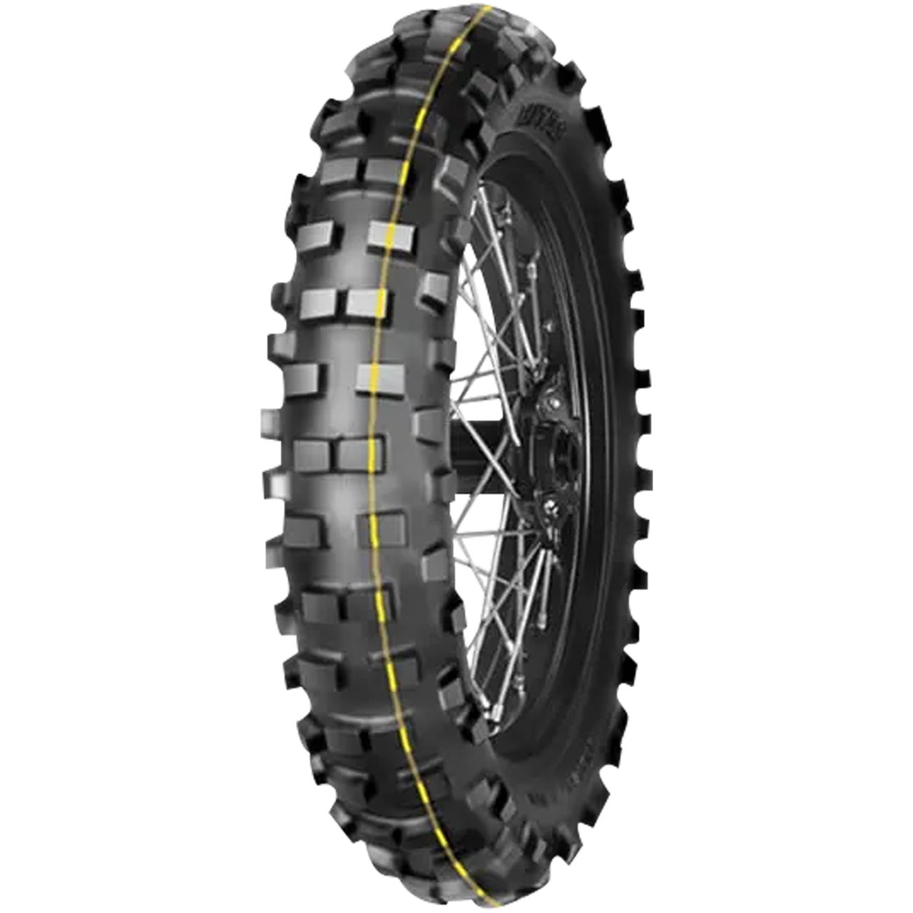 MITAS EF-05 SUPER 120/80 - 19 M/C TT 63R YELLOW STRIPE FRONT