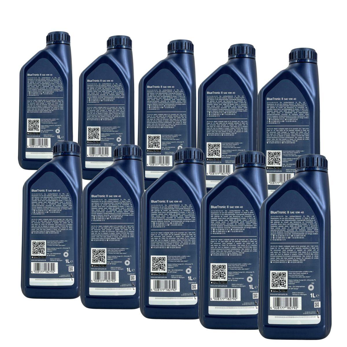 Aral BlueTronic II 10W-40 10x1 Liter