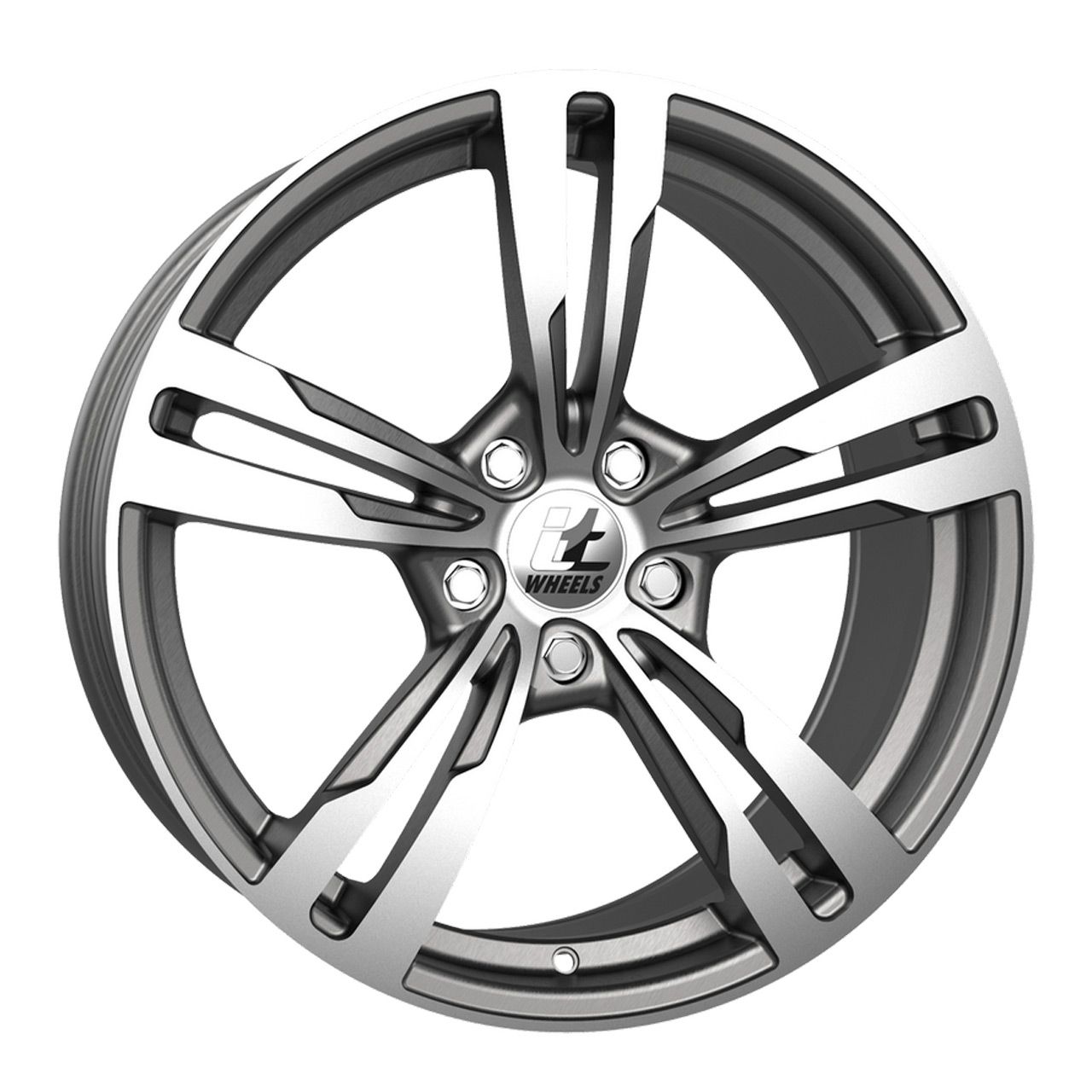 ITWHEELS ANNA anthrazit glanz poliert 8.5Jx20 5x112 ET35
