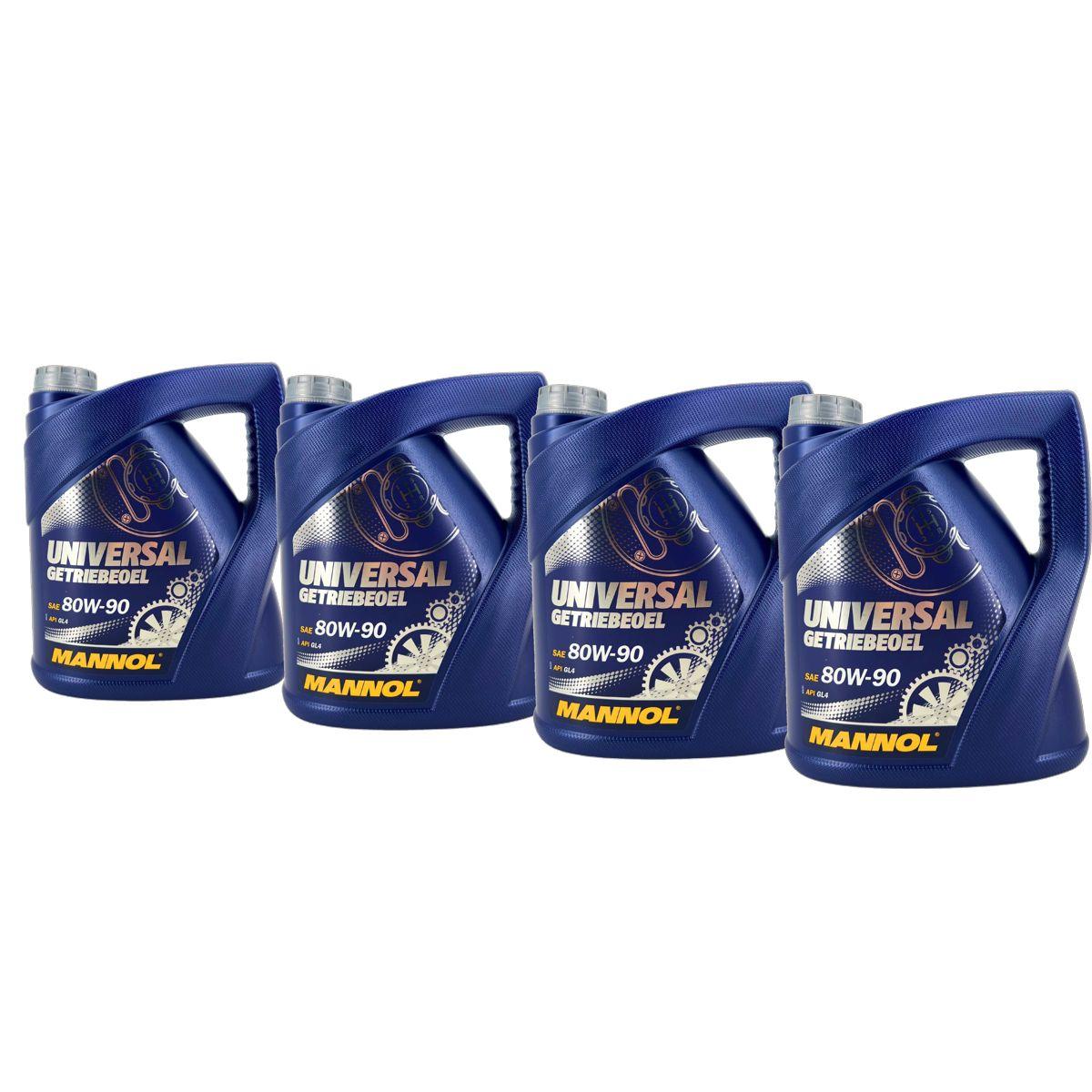 Mannol Universal 80W-90 GL-4 4x4 Liter