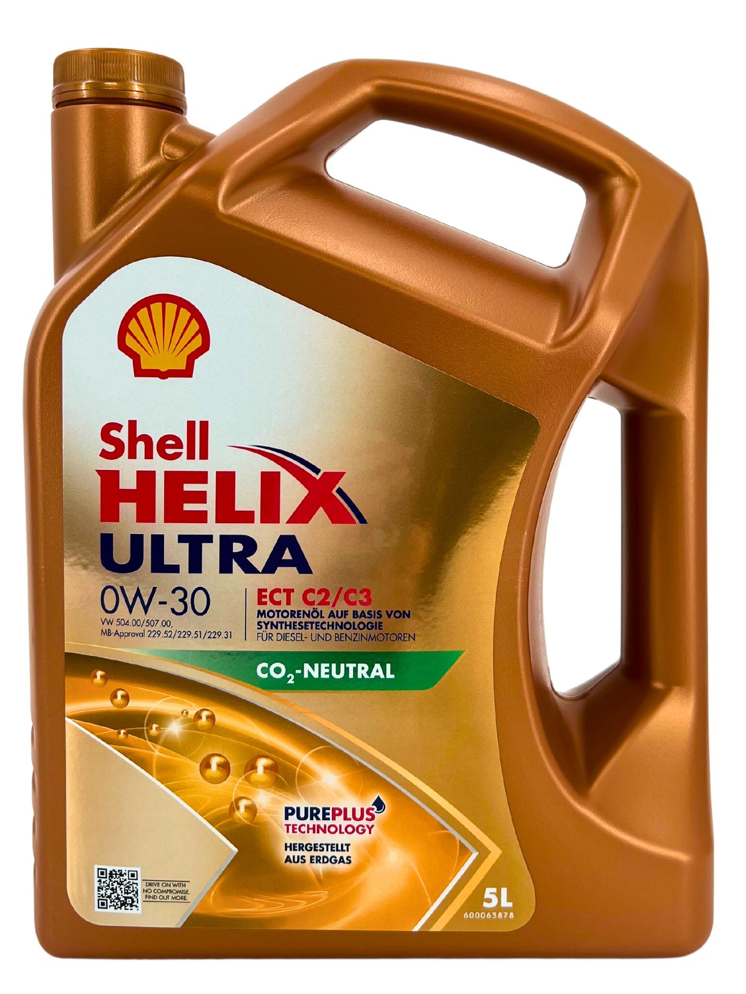 Shell Helix Ultra ECT C2 C3 0W-30 5 Liter