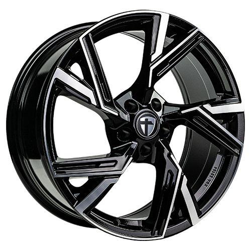 TOMASON TOMASON AR1 black diamond polished 8.5Jx19 5x112 ET35
