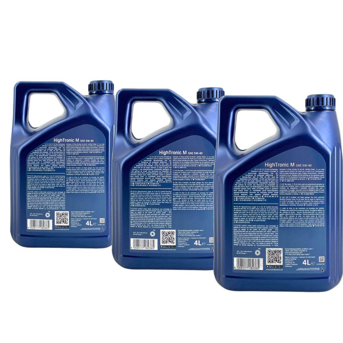 Aral HighTronic M 5W-40 3x4 Liter
