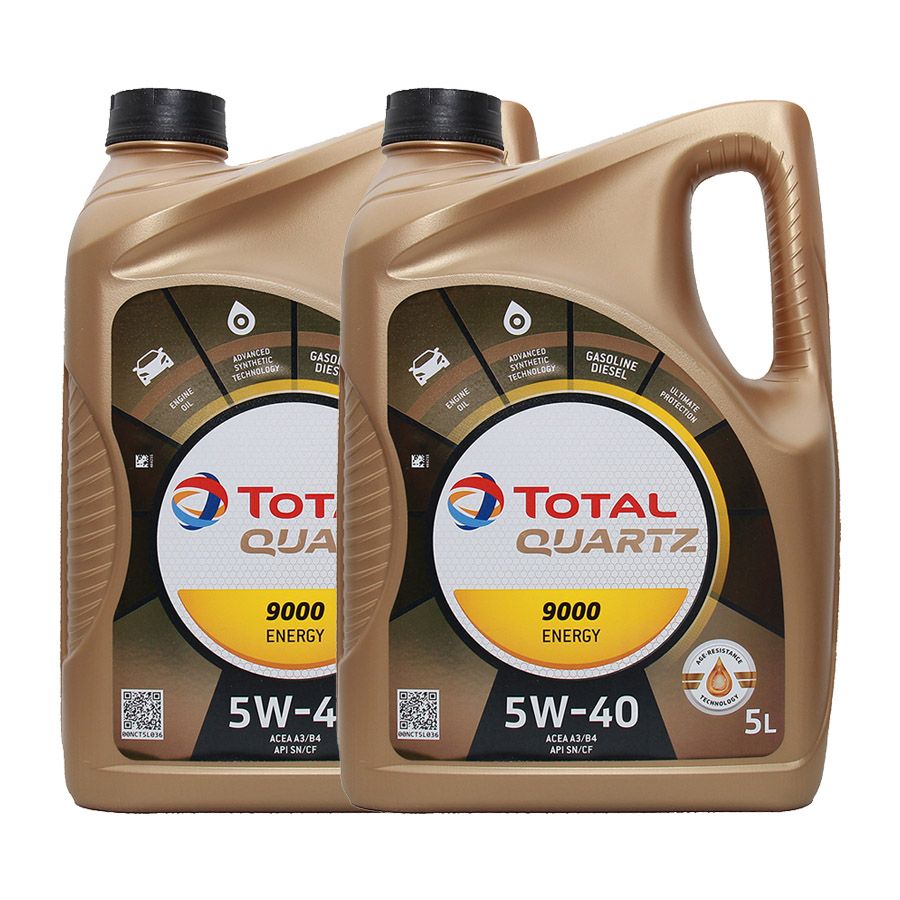Total Quartz 9000 Energy 5W-40 2x5 Liter