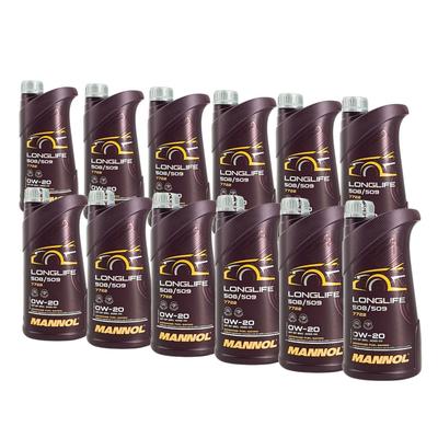 Mannol Longlife 508/509 0W-20 12x1 Liter