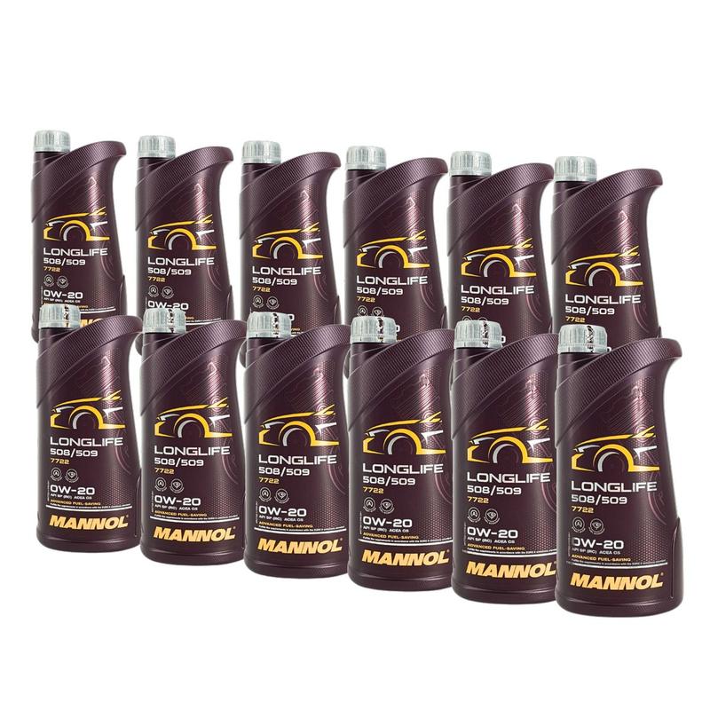 Mannol Longlife 508/509 0W-20 12x1 Liter