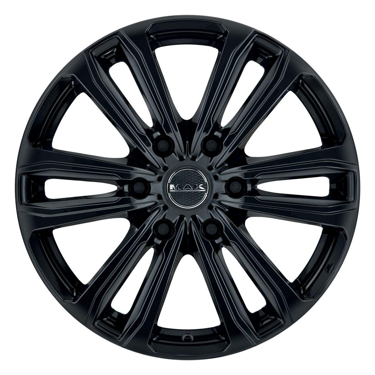 MAK SAFARI 6 gloss black 8.5Jx20 6x114.3 ET45