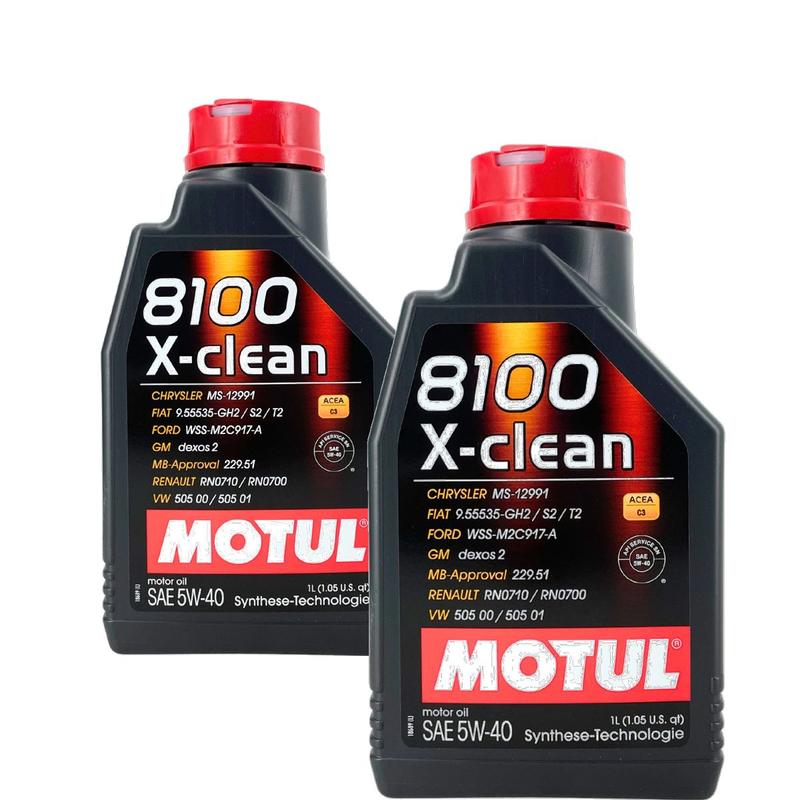 Motul 8100 X-clean 5W-40 2x1 Liter
