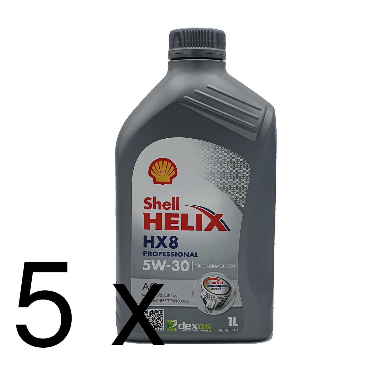 Shell Helix HX8 Professional AG 5W-30 5x1 Liter