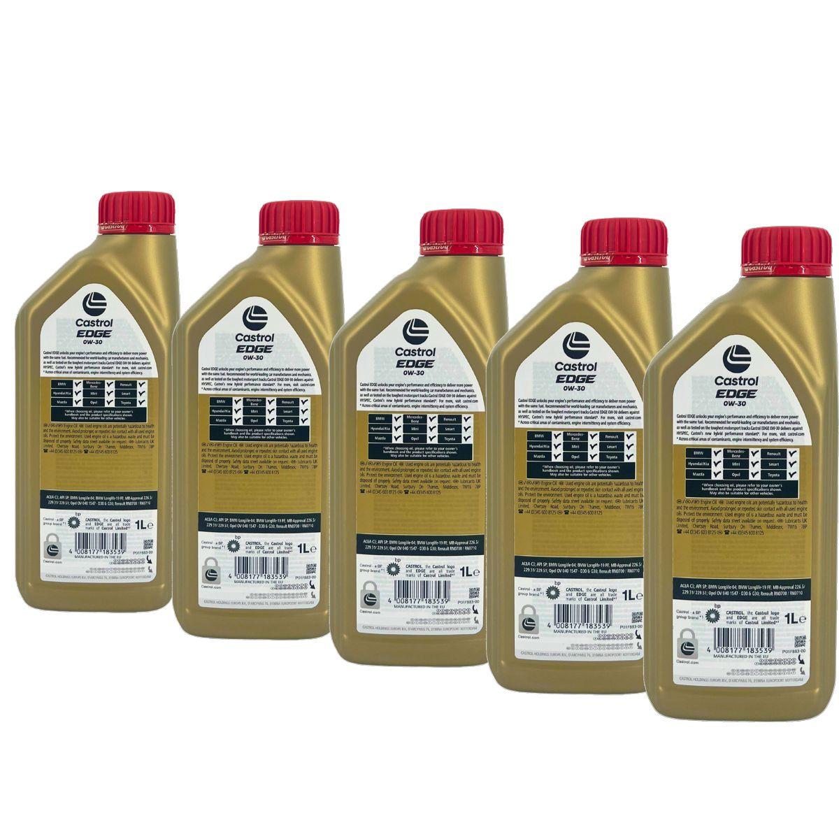 Castrol Edge 0W-30 5x1 Liter