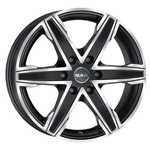 MAK KING 6 ice black 7.5Jx17 6x114.3 ET45
