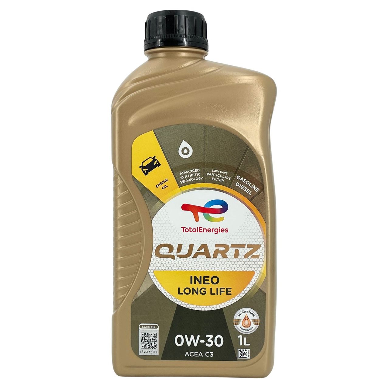 Total Quartz Ineo Long Life 0W-30 3x1 Liter