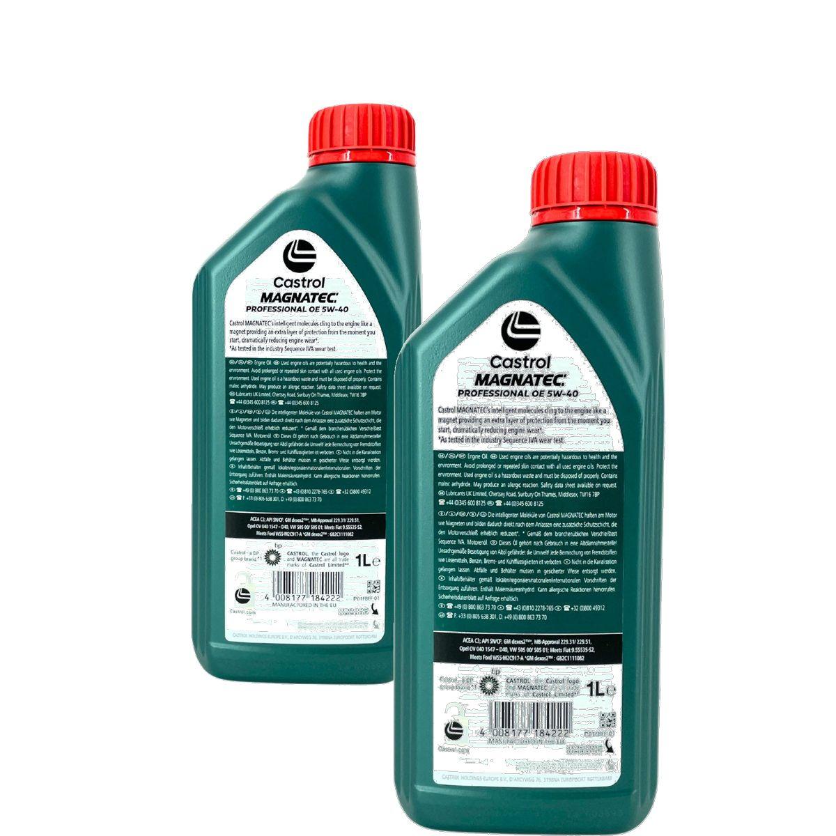 Castrol Magnatec Professional 5W-40 OE 2x1 Liter