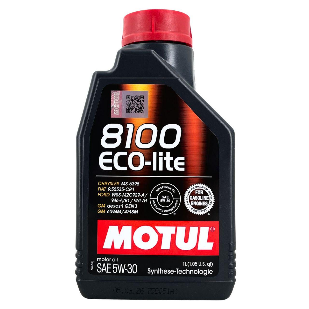 Motul 8100 Eco-lite 5W-30 1 Liter