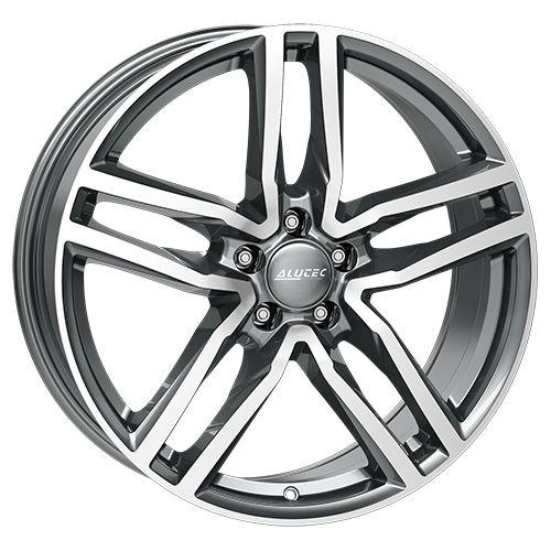 ALUTEC IKENU 5-LOCH graphit frontpoliert 6.5Jx16 5x108 ET50