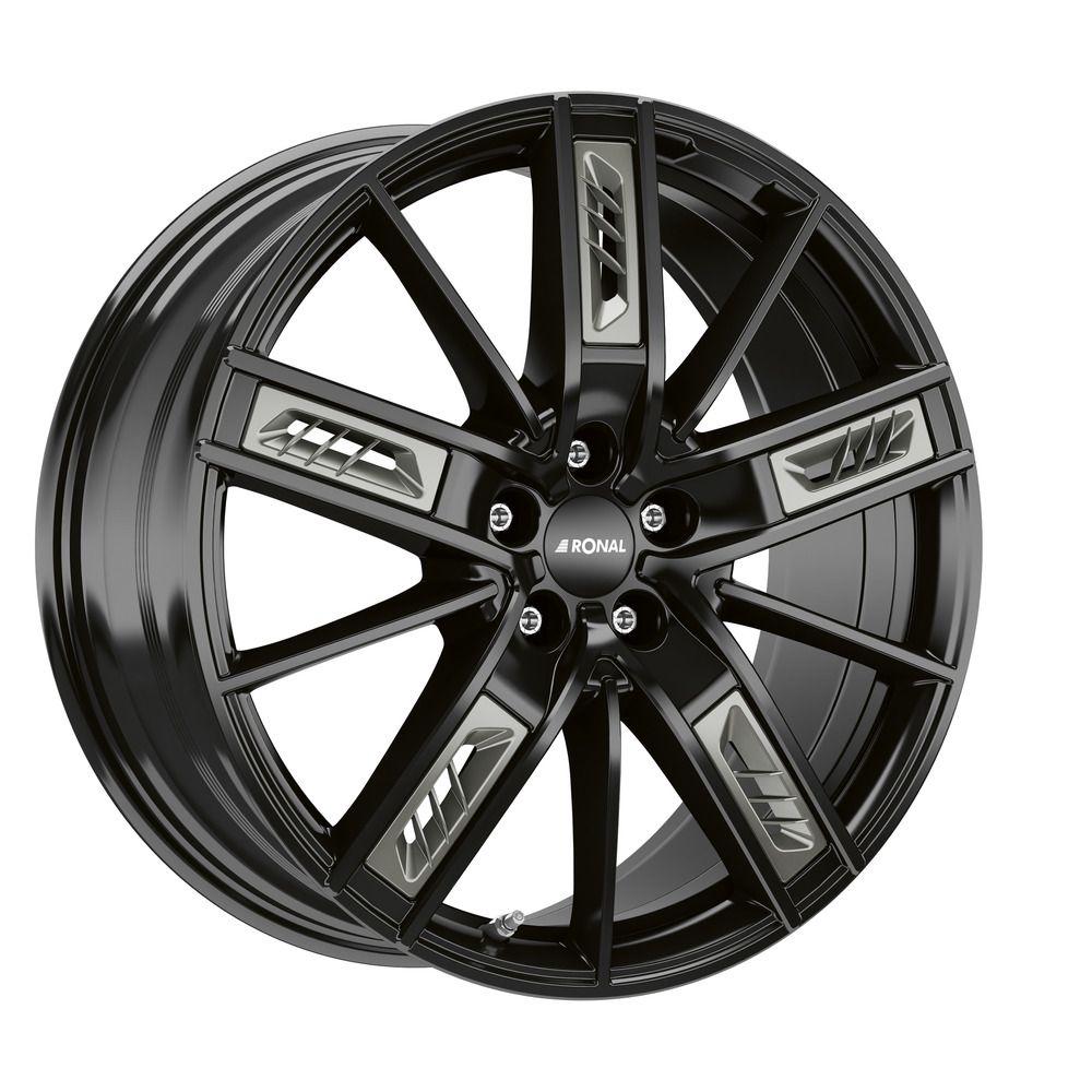 RONAL RONAL R67 GREY LEFT jetblack 8.0Jx18 5x108 ET45