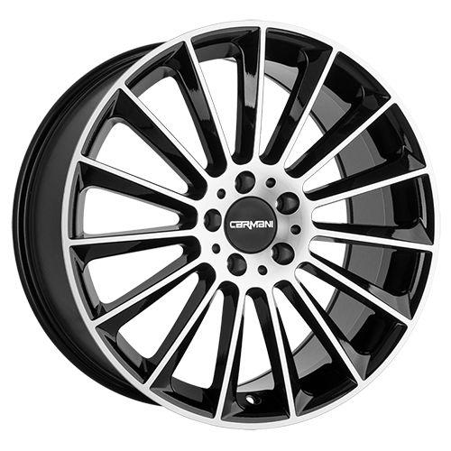 CARMANI CA 17 FRITZ black polish 11.0Jx22 5x112 ET15
