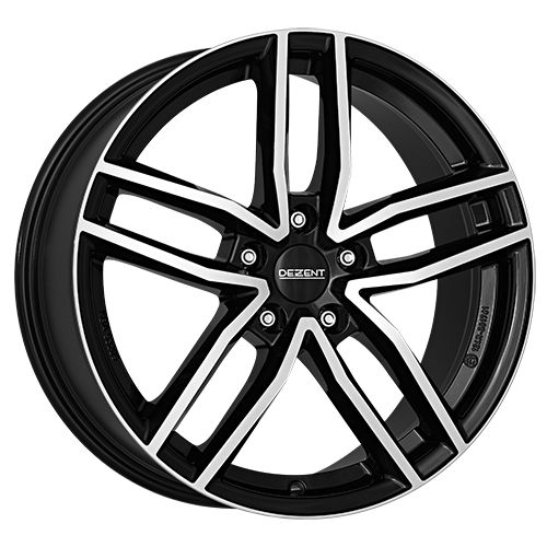 DEZENT DEZENT TR DARK schwarz glänzend frontpoliert 7.5Jx18 5x114.3 ET40 DEZENT DEZENT TR DARK schwarz glänzend frontpoliert 7.5Jx18 5x114.3 ET40