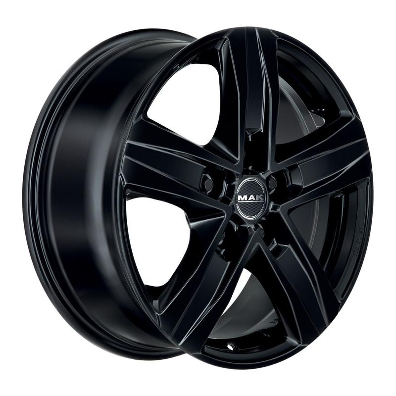 MAK STONE 5 gloss black 7.0Jx17 5x118 ET62