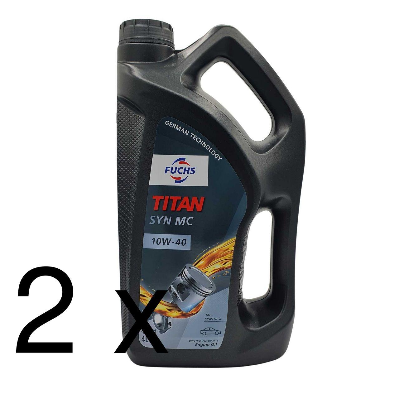 Fuchs Titan Syn MC 10W-40 2x4 Liter