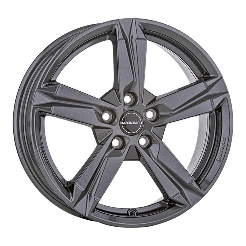 BORBET DESIGN T10 mistral anthracite glossy 7.0Jx17 5x114.3 ET40