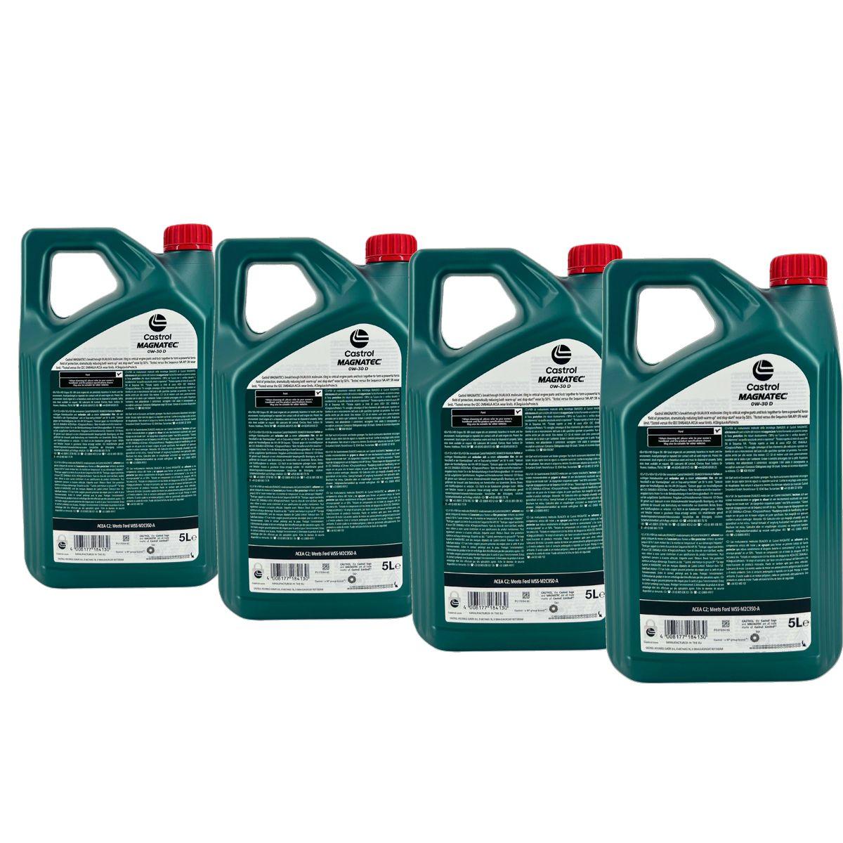 Castrol Magnatec 0W-30 4x5 Liter