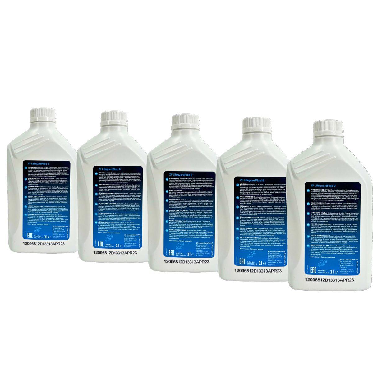ZF Lifeguard 8 Getriebeöl 5x1 Liter