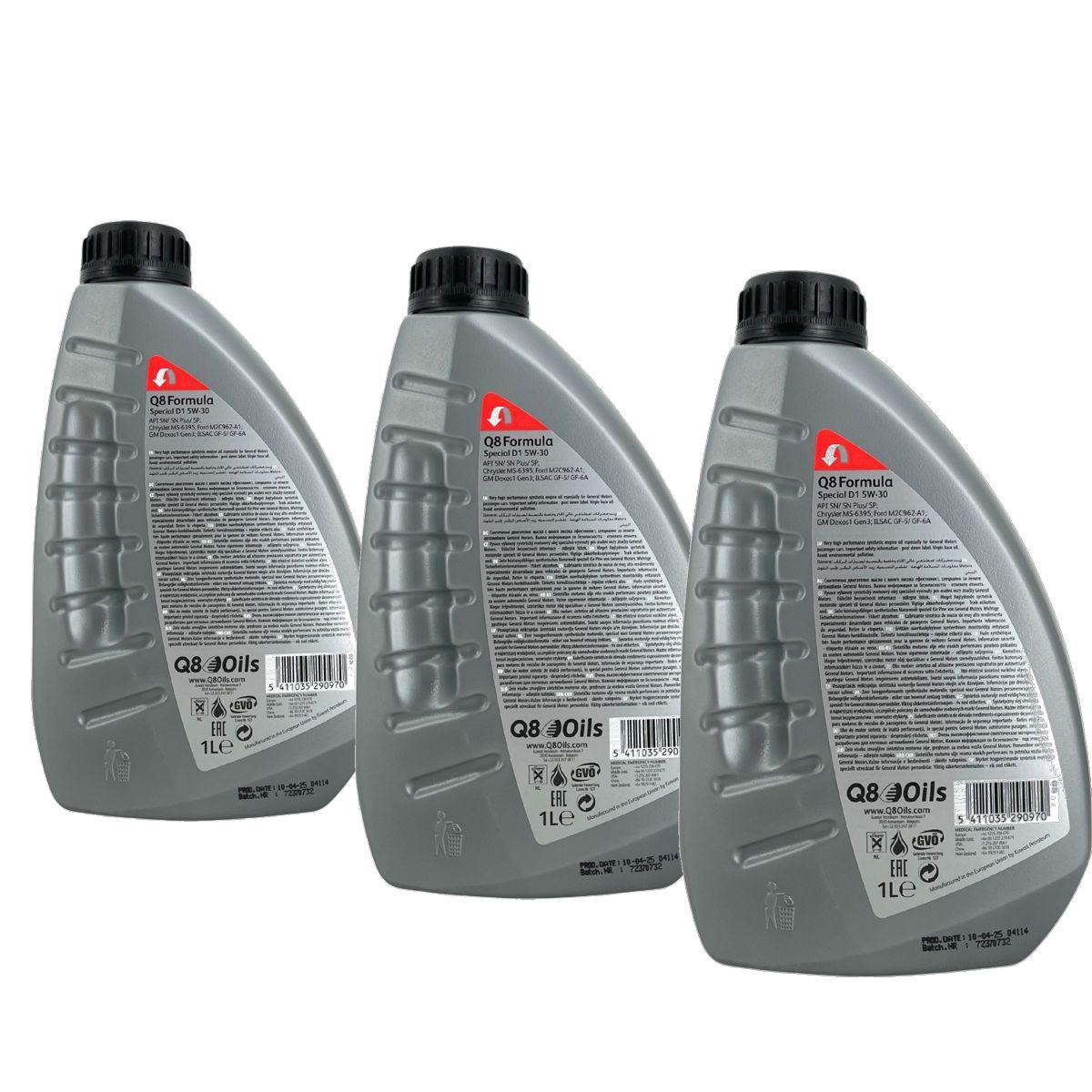 Q8 Formula Special D1 5W-30 3x1 Liter