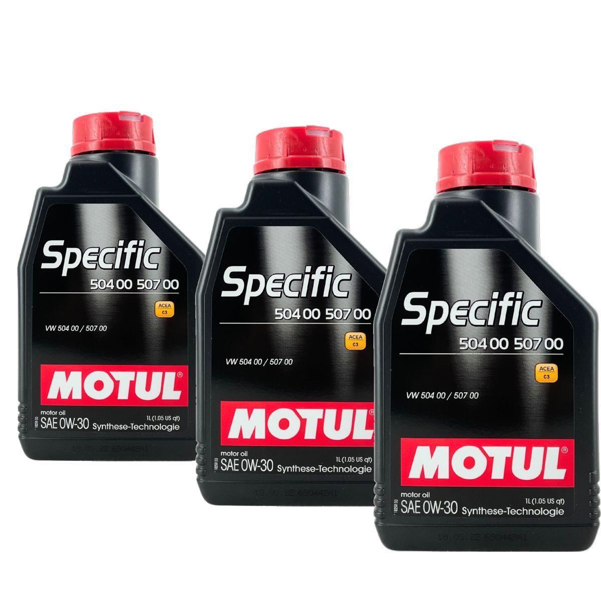 Motul Specific 504 00 - 507 00 0W-30 3x1 Liter
