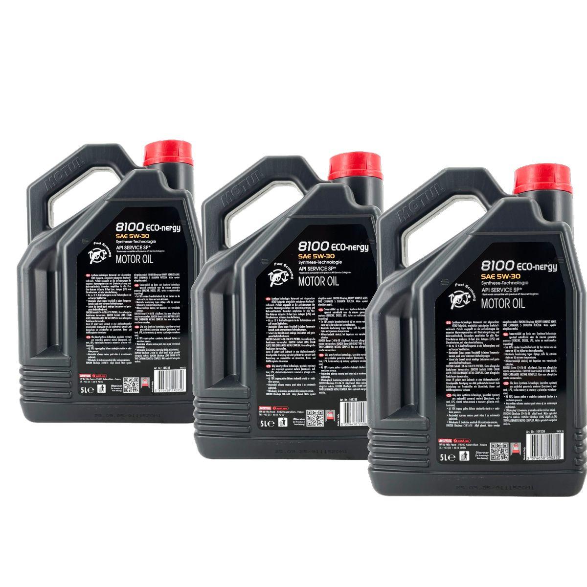 Motul 8100 Eco-nergy 5W-30 3x5 Liter