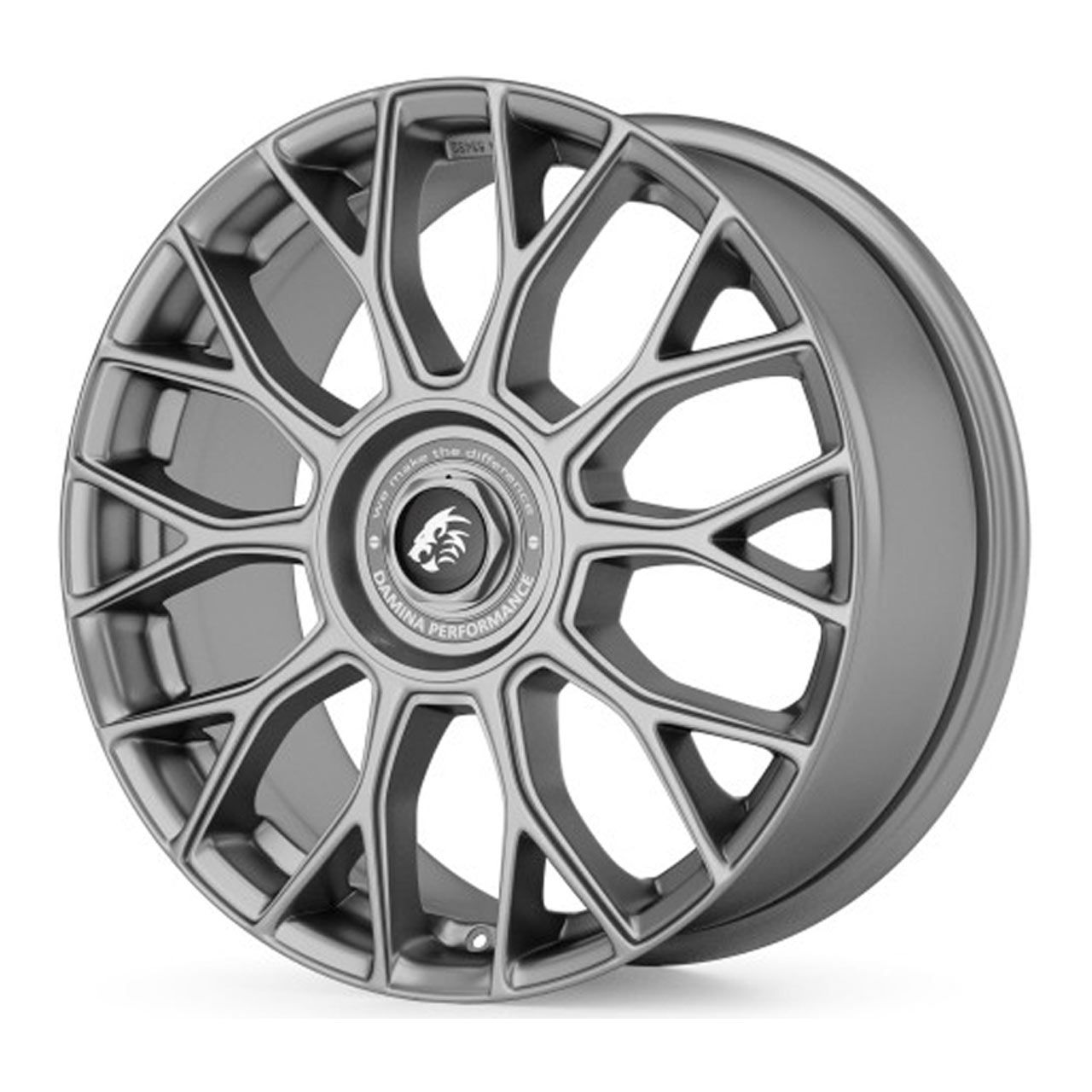 DAMINA PERFORMANCE DM10 grey matt painted 8.5Jx19 5x112+120 ET35