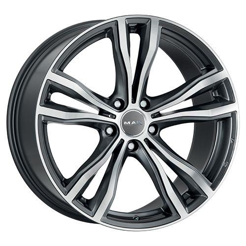 MAK X-MODE gun metal mirror face 10.0Jx21 5x112 ET50