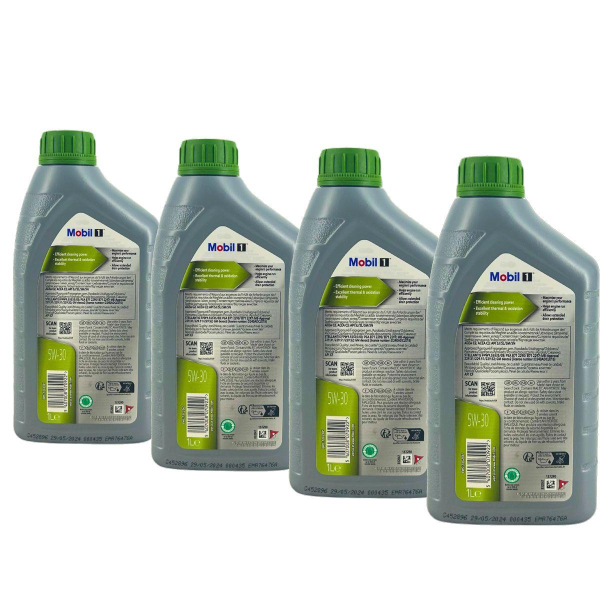 Mobil 1 ESP Formula P 5W-30 4x1 Liter