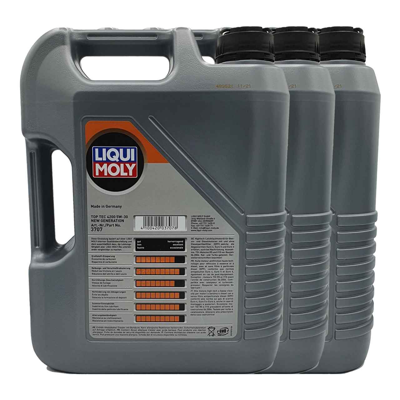 Liqui Moly Top Tec 4200 5W-30 3x5 Liter