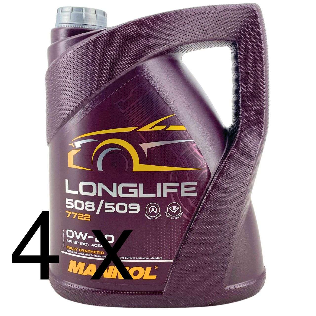 Mannol Longlife 508/509 0W-20 4x5 Liter