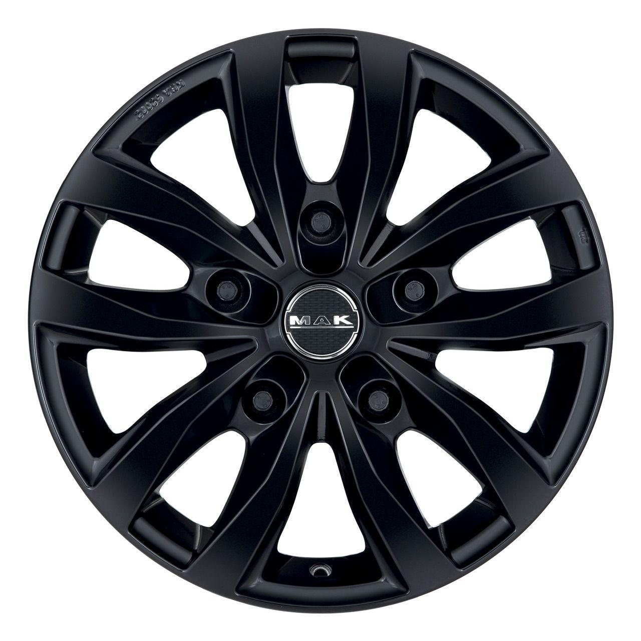 MAK LOAD 5 gloss black 6.5Jx15 5x118 ET55