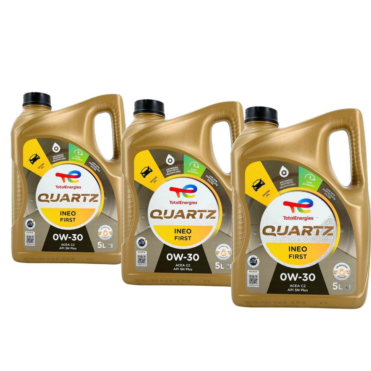 Total Quartz Ineo First 0W-30 3x5 Liter