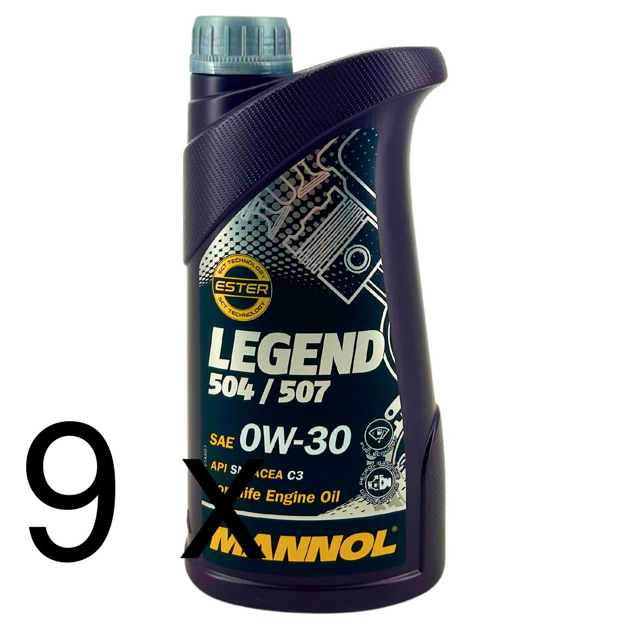 Mannol Legend 504/507 0W-30 9x1 Liter