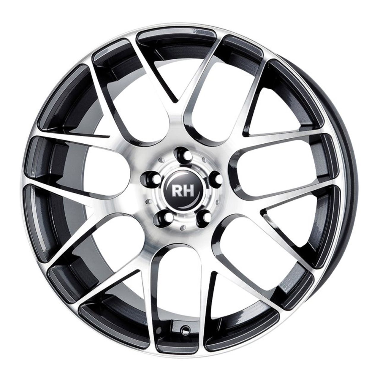 RH NBU RACE anthrazit voll poliert 8.0Jx17 5x114 ET45