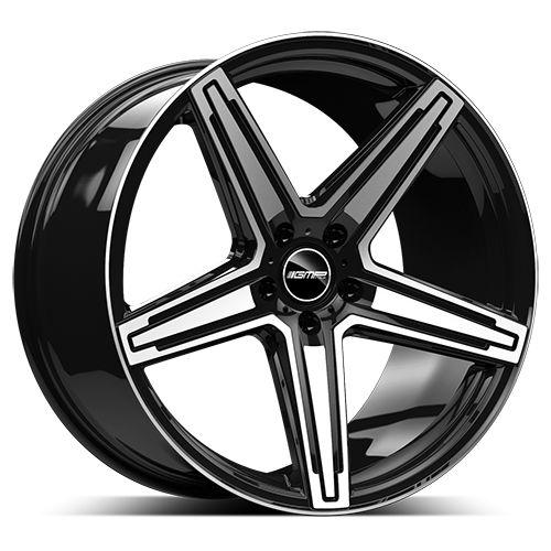 GMP MK1-S schwarz diamantgeschliffen 9.5Jx21 5x120 ET49