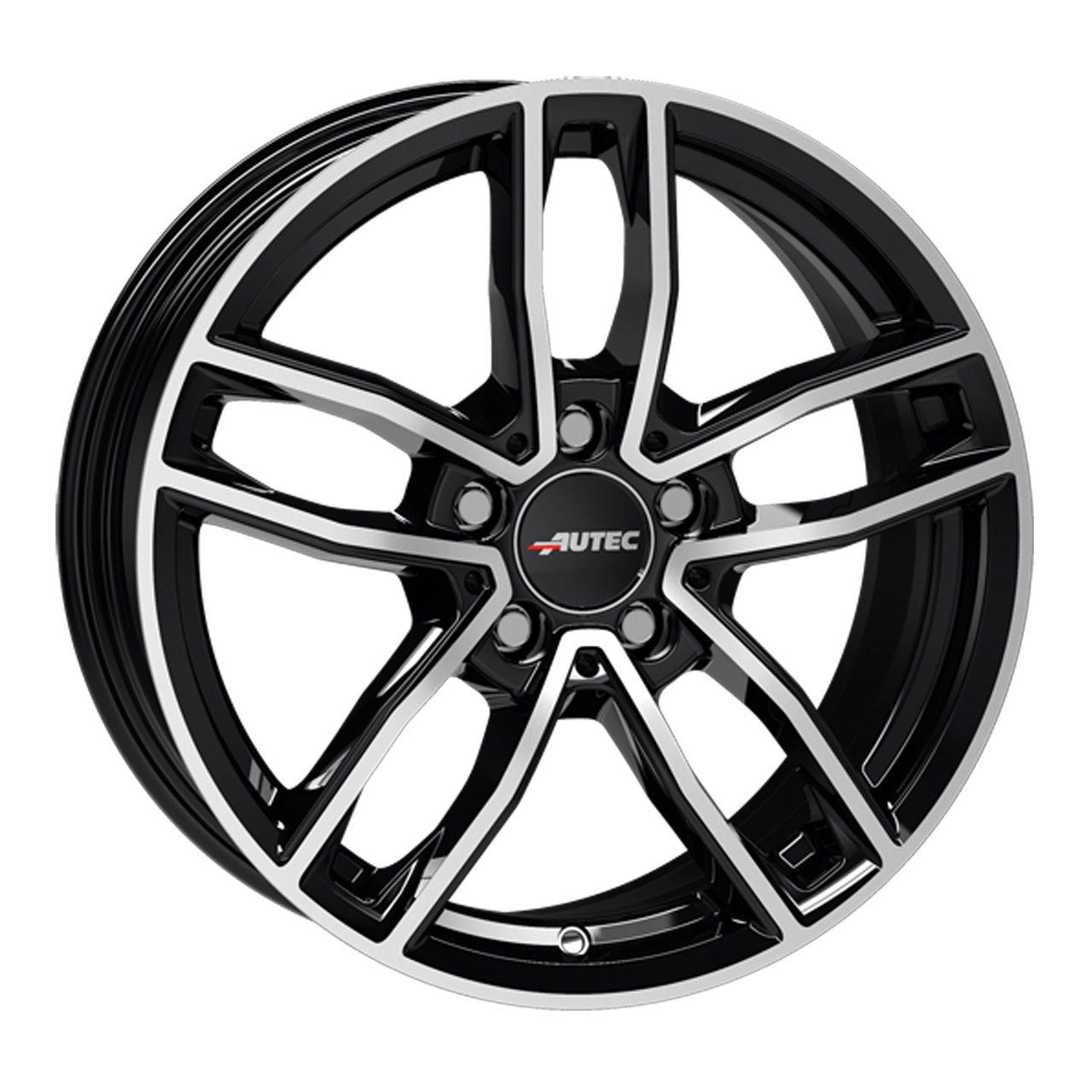 AUTEC TYP MC - MERCADOR schwarz poliert 7.5Jx18 5x112 ET40
