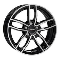 AUTEC TYP MC - MERCADOR schwarz poliert 6.5Jx16 5x112 ET44
