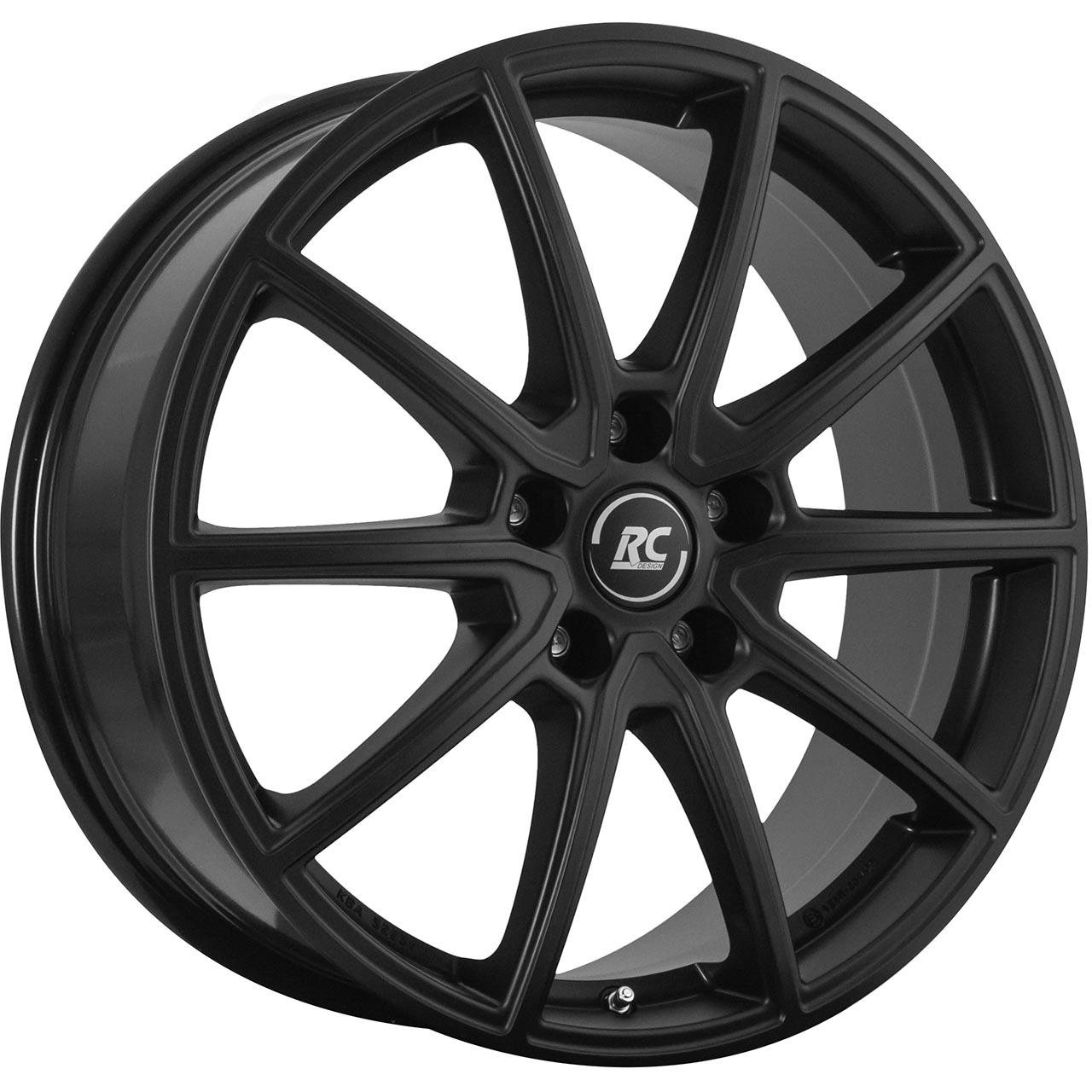 RC Design Rc32 Satin black matt sbm 7x17 5x100 ET51