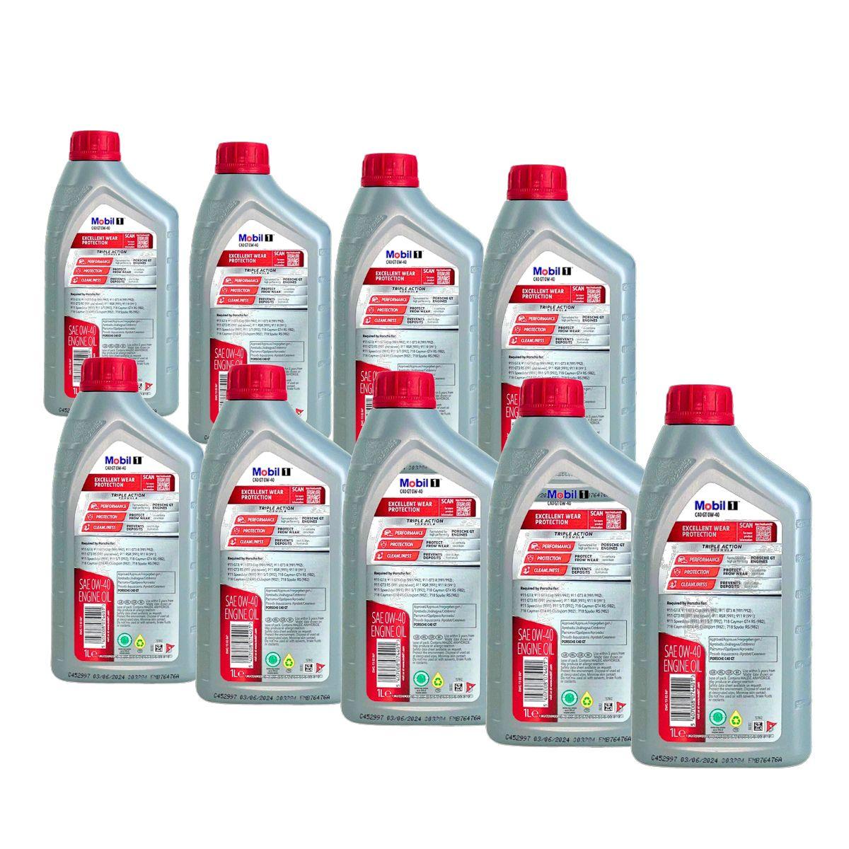 Mobil 1 C40 GT 0W-40 9x1 Liter