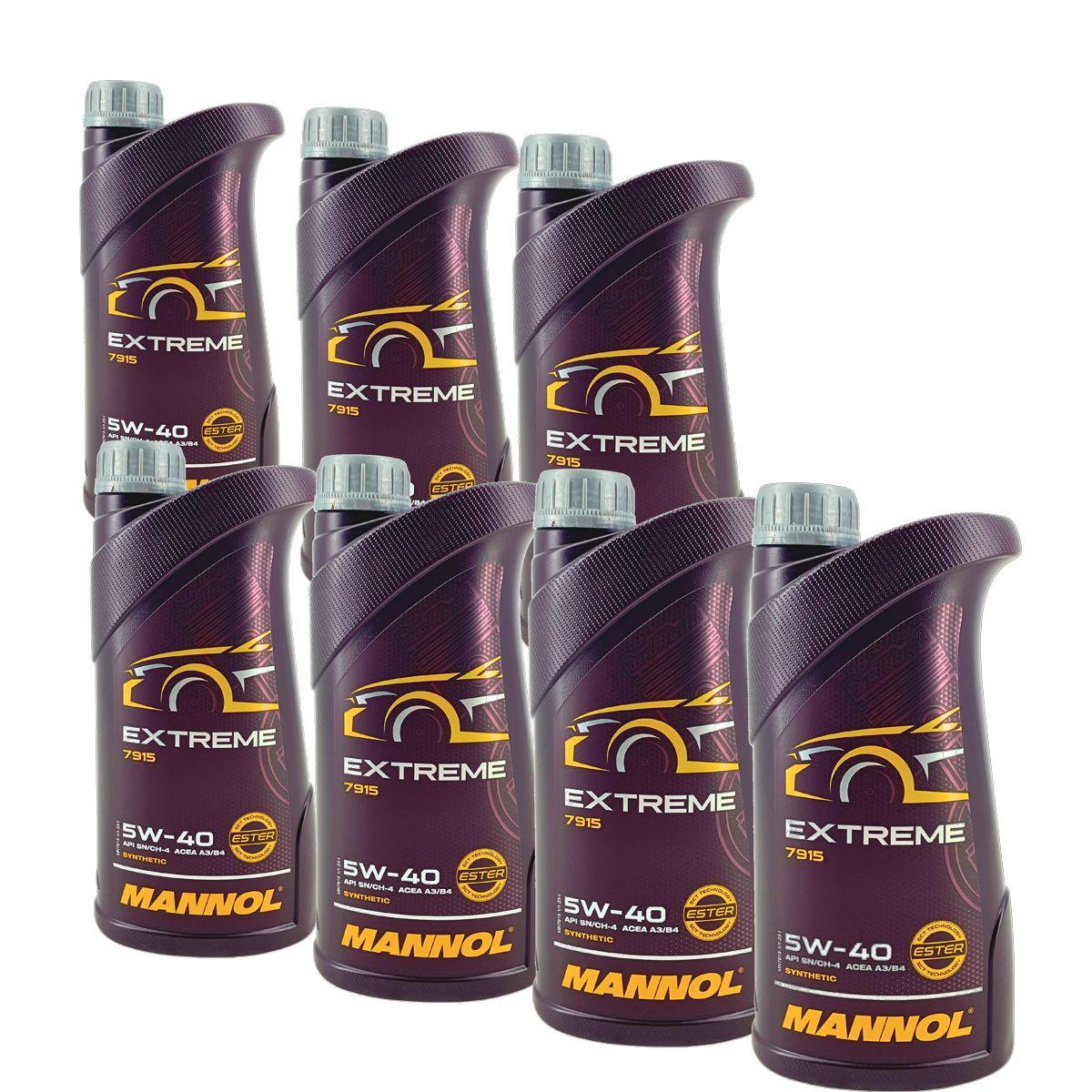 Mannol Extreme 5W-40 7x1 Liter