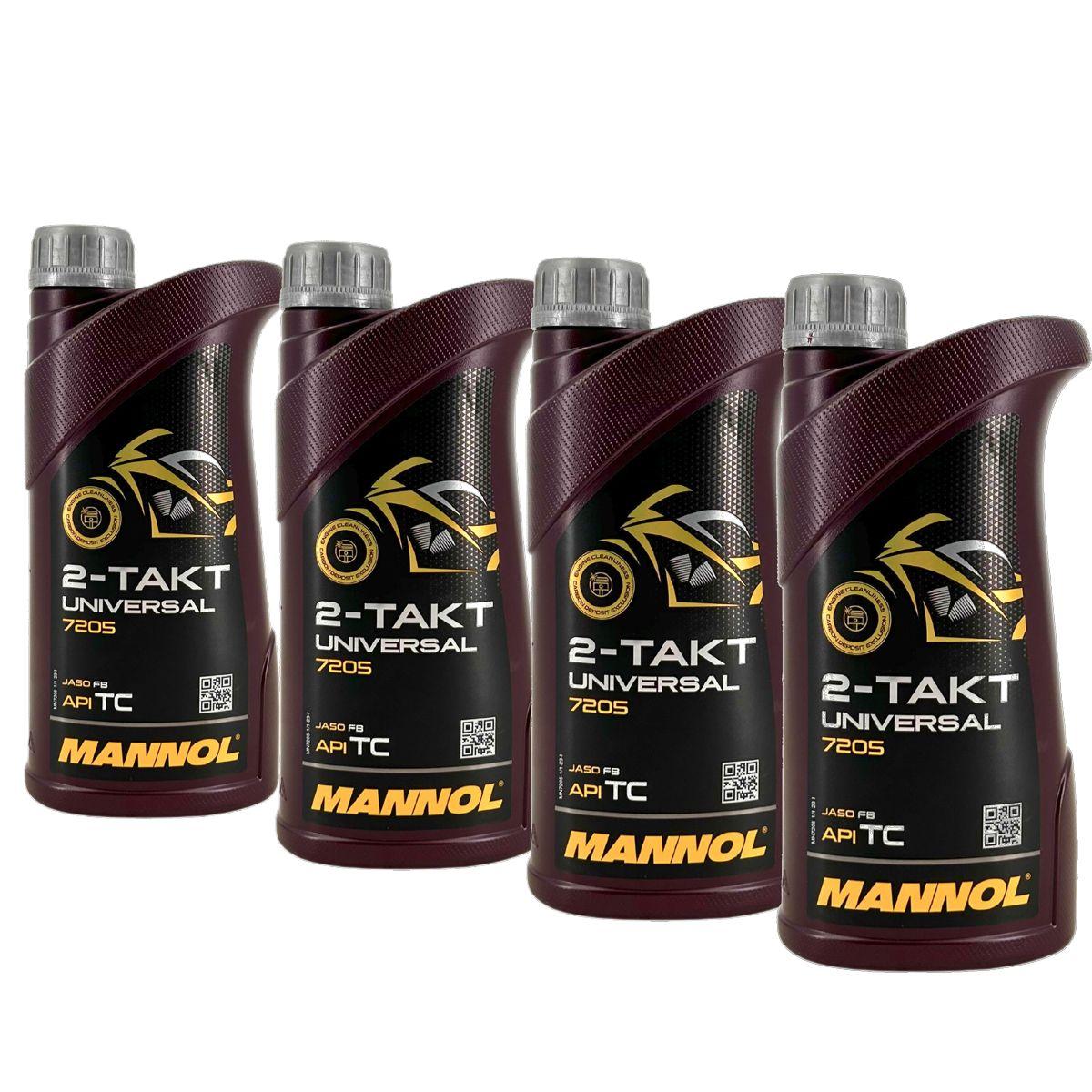 Mannol 2-Takt Universal 4x1 Liter