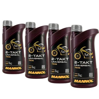 Mannol 2-Takt Universal 4x1 Liter
