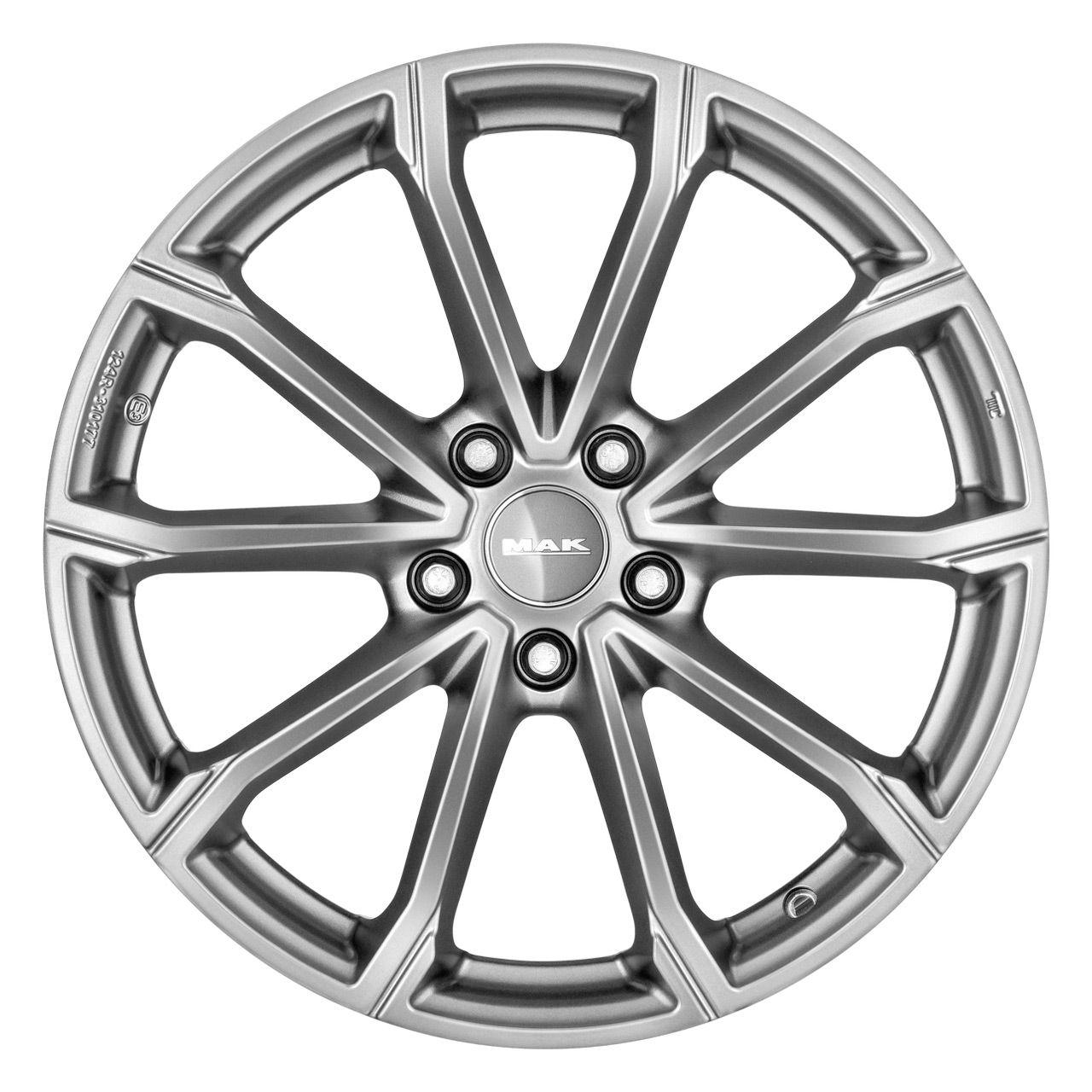 MAK DAVINCI titan matt 6.5Jx16 5x114.3 ET50