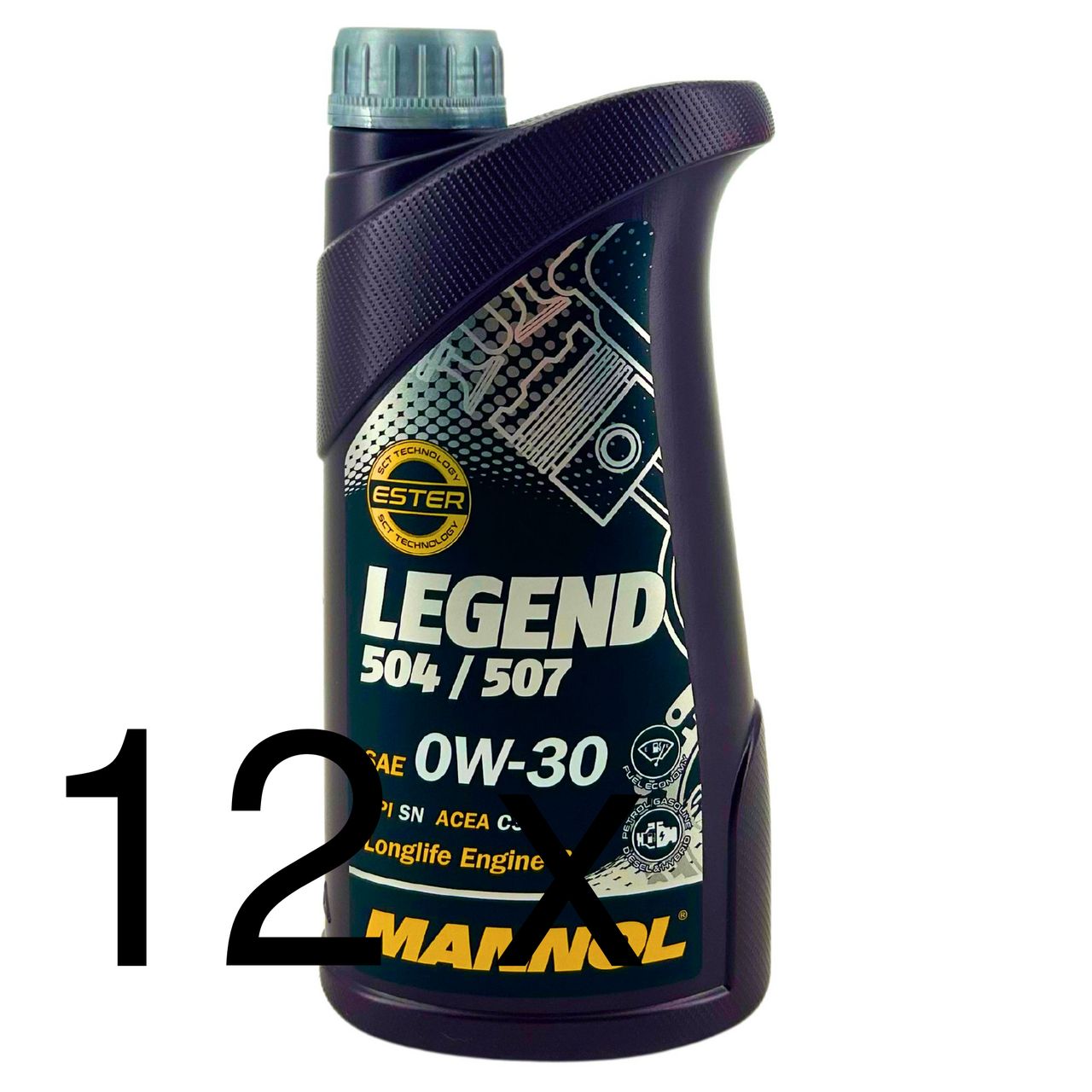 Mannol Legend 504/507 0W-30 12x1 Liter