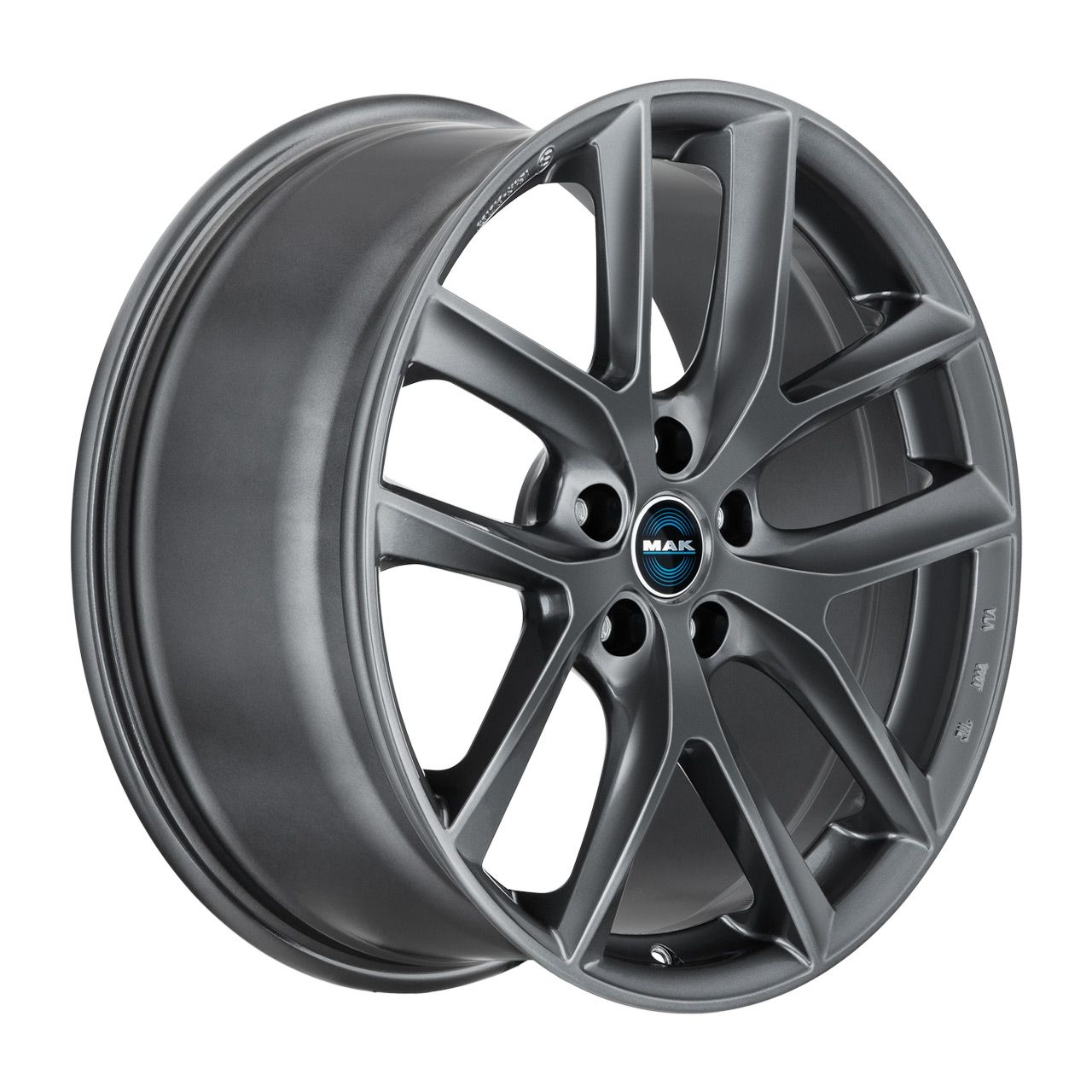 MAK VOLTAGE gloss gun metallic 8.5Jx19 5x114 ET38
